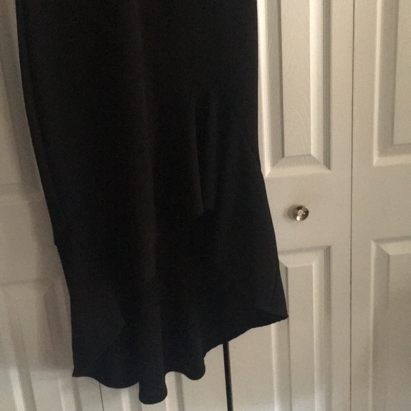 High Low Black Dress - Picture 3 of 6